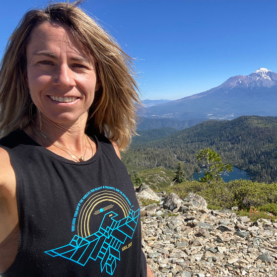 Ashley Melin at Shasta Mountain Phoenix Rising