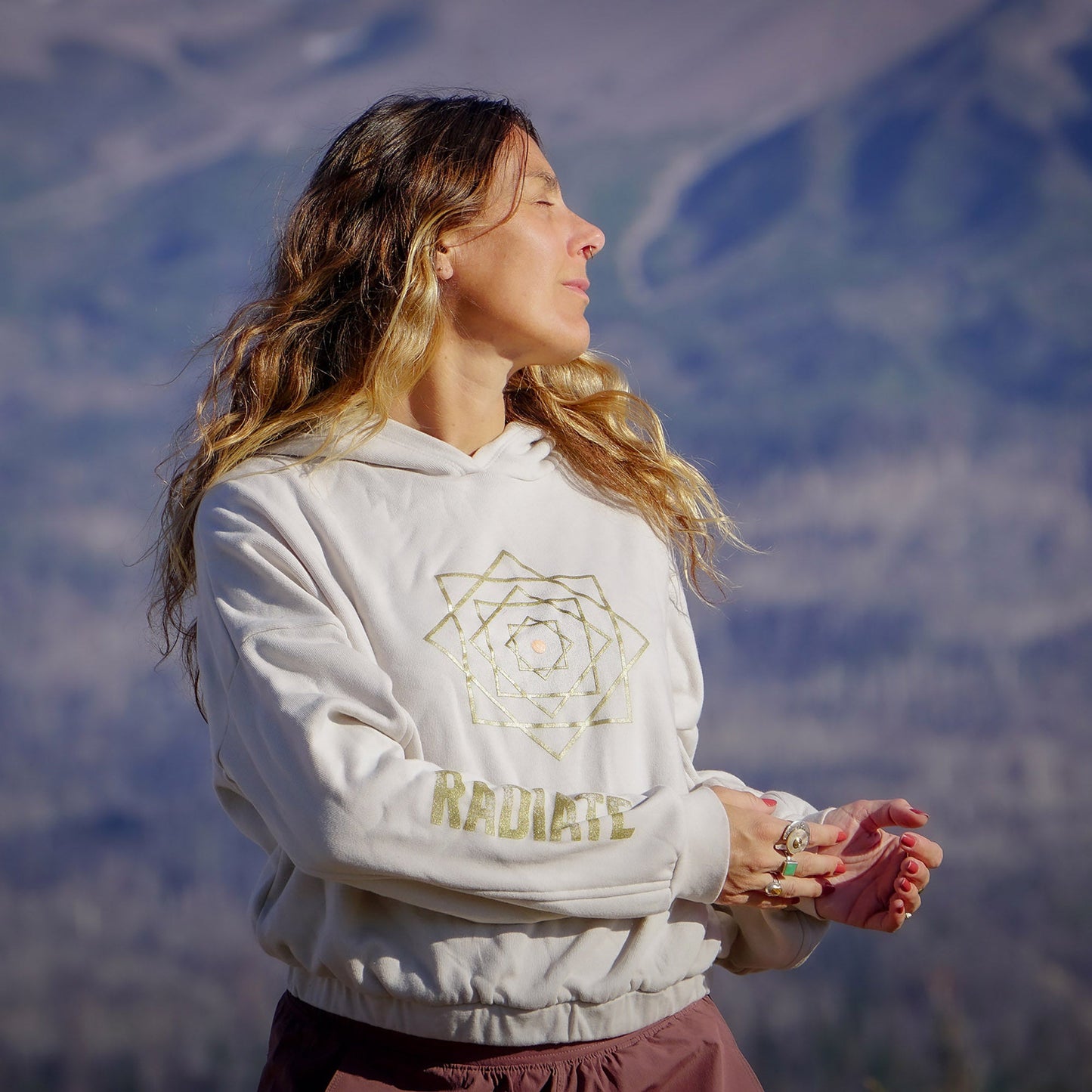 Sacred Geometry Totem Animal Sweatshirts