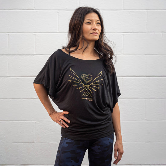 Phoenix Rising Strength Flowy Tee