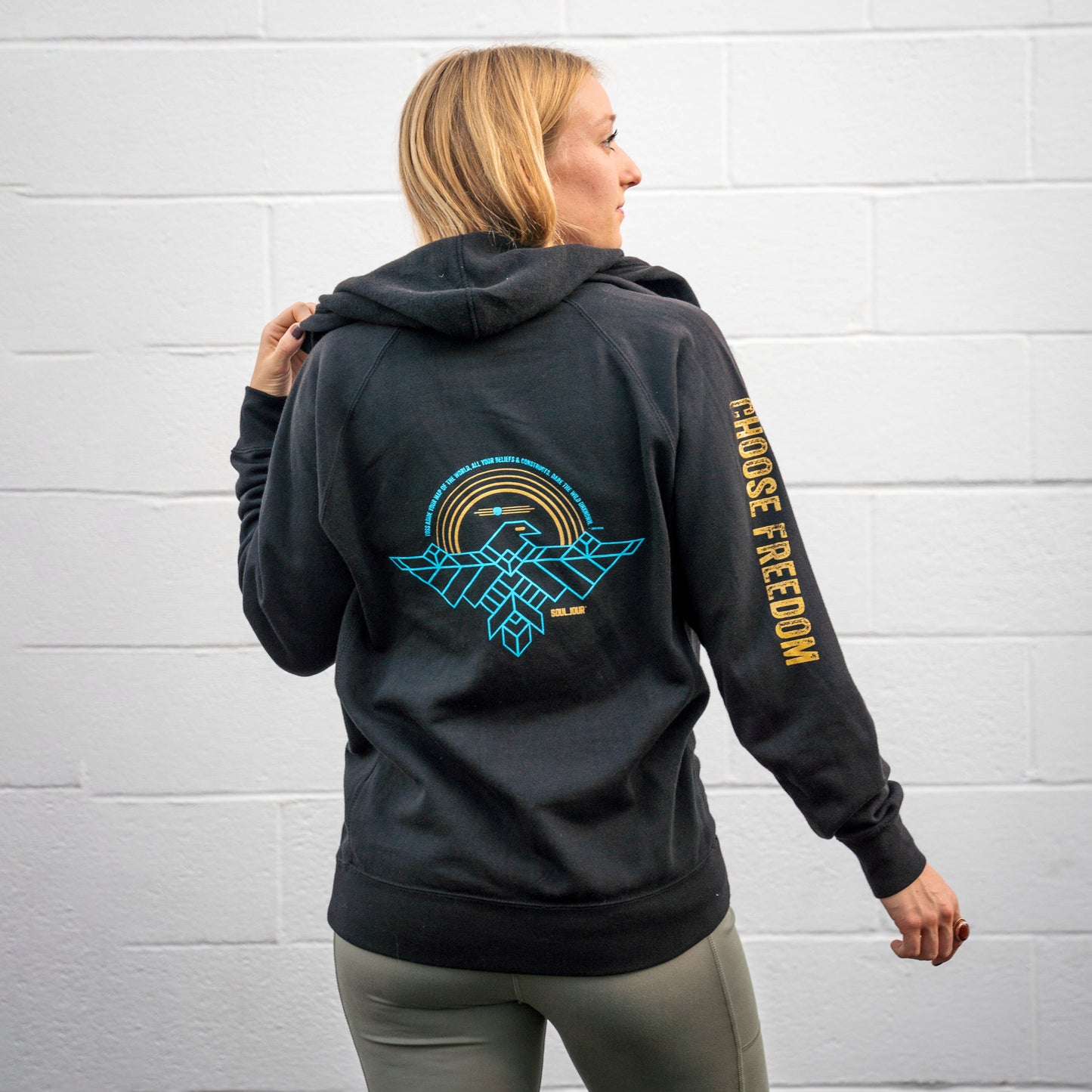 Eagle Freedom Zip Hoodie