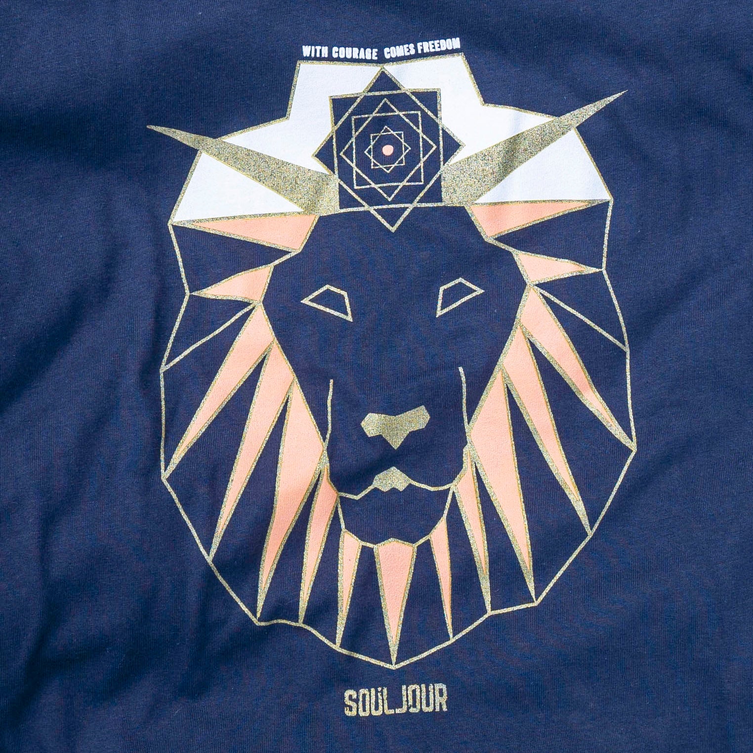 Lion Courage Flowy Tee