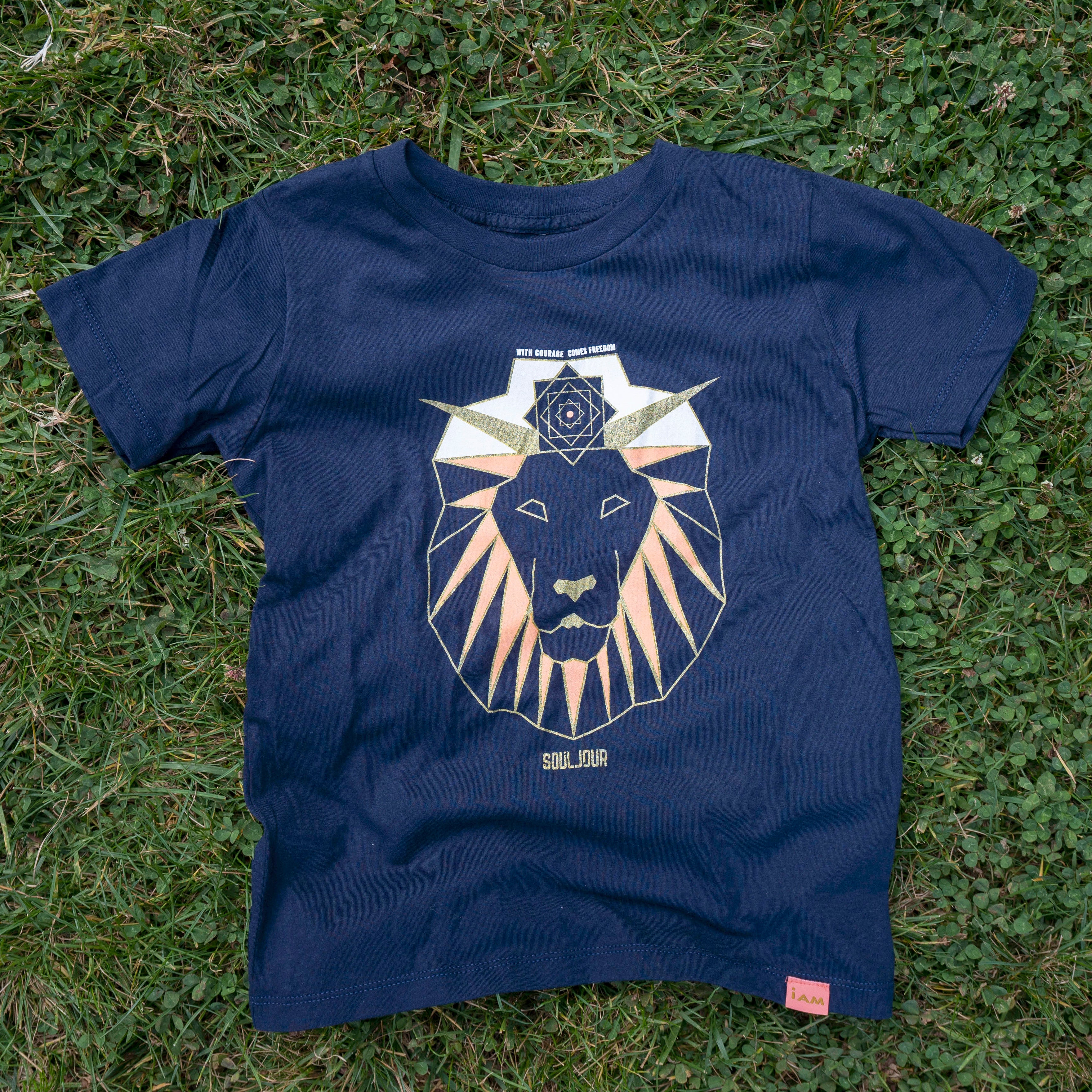 Lion for Courage Organic Tee
